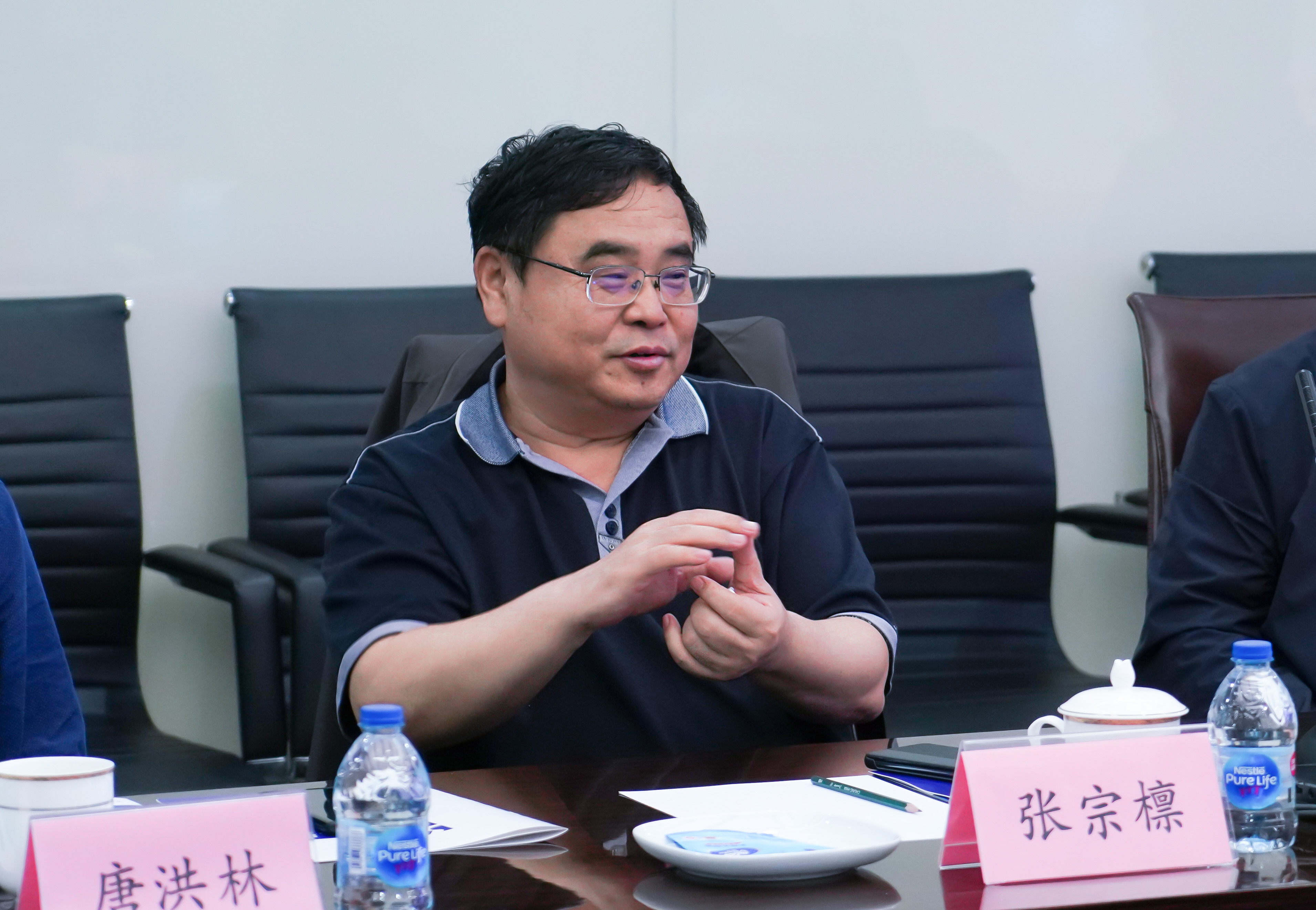 中石化胜利石油工程公司张宗檩书记一行莅临QG刮刮乐参观交流(图4)